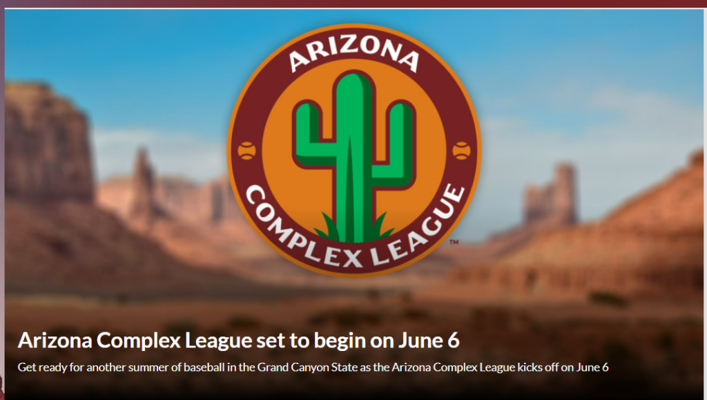 Arizona Complex League and Dominican Summer Leagues Start June 6 Dodger