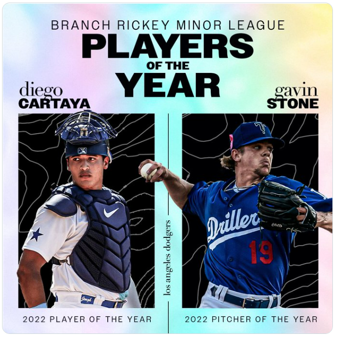 2022 Branch Rickey Award Winners - Dodger