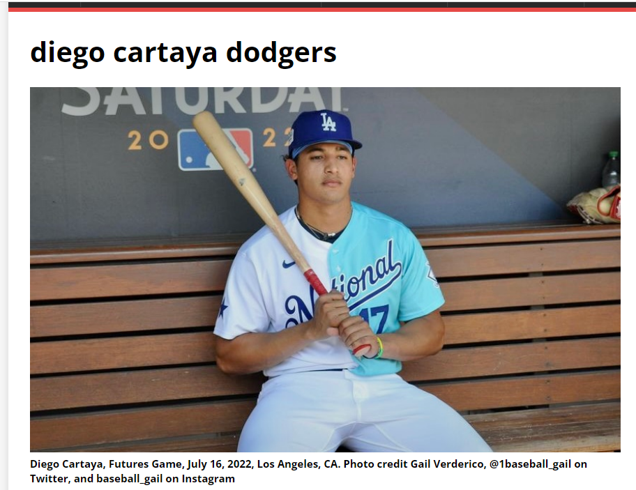 Where does Diego Cartaya fit into the Dodgers' future plans? - Los Angeles  Times