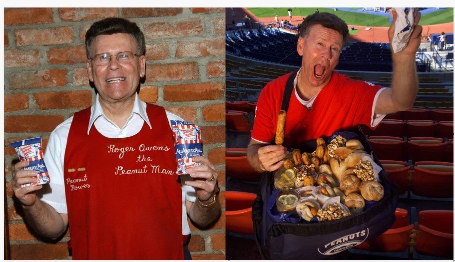 Commentary: He made a name tossing peanuts at Dodgers games