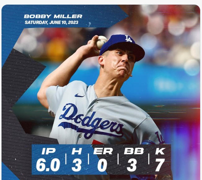 Los Angeles Dodgers on X: Miller and Stone putting in work.   / X