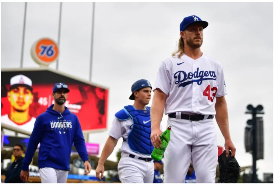Dodger Blue on X: #Dodgers Opening Day rotation and order is set