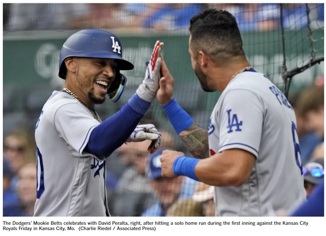 Dodgers' Mookie Betts dons 'We Need more Black People at the