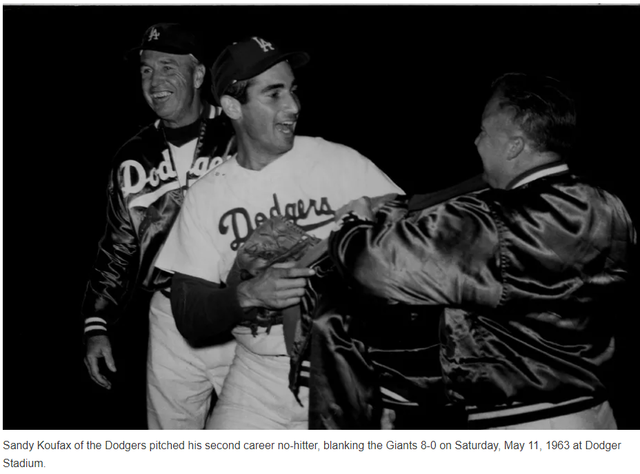 Top Ten No-Hitters in Dodger History - Dodger